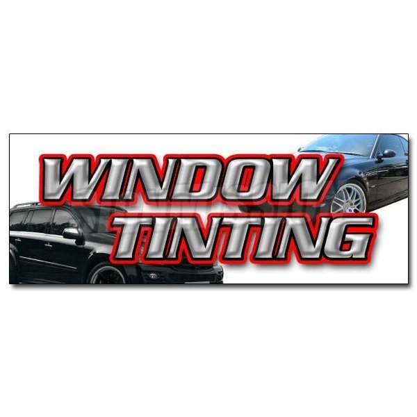 Signmission WINDOW TINTING DECAL sticker car tint film roll heat resistant darkening, D-12 Window Tinting D-12 Window Tinting